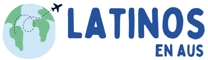 Latinos en Aus logo